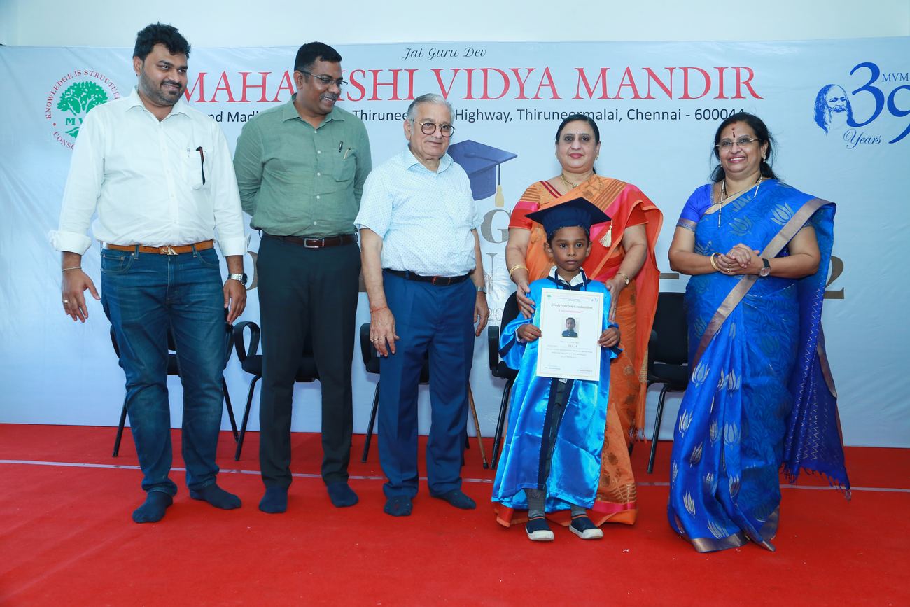 Maharishi Vidya Mandir, Thiruneermalai - Graduation Day 2022-23