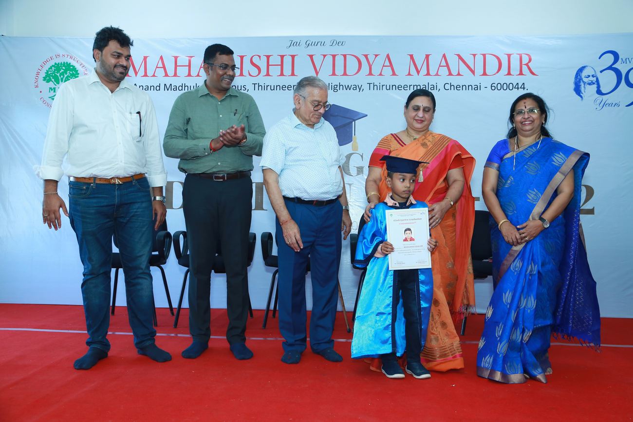 Maharishi Vidya Mandir, Thiruneermalai - Graduation Day 2022-23