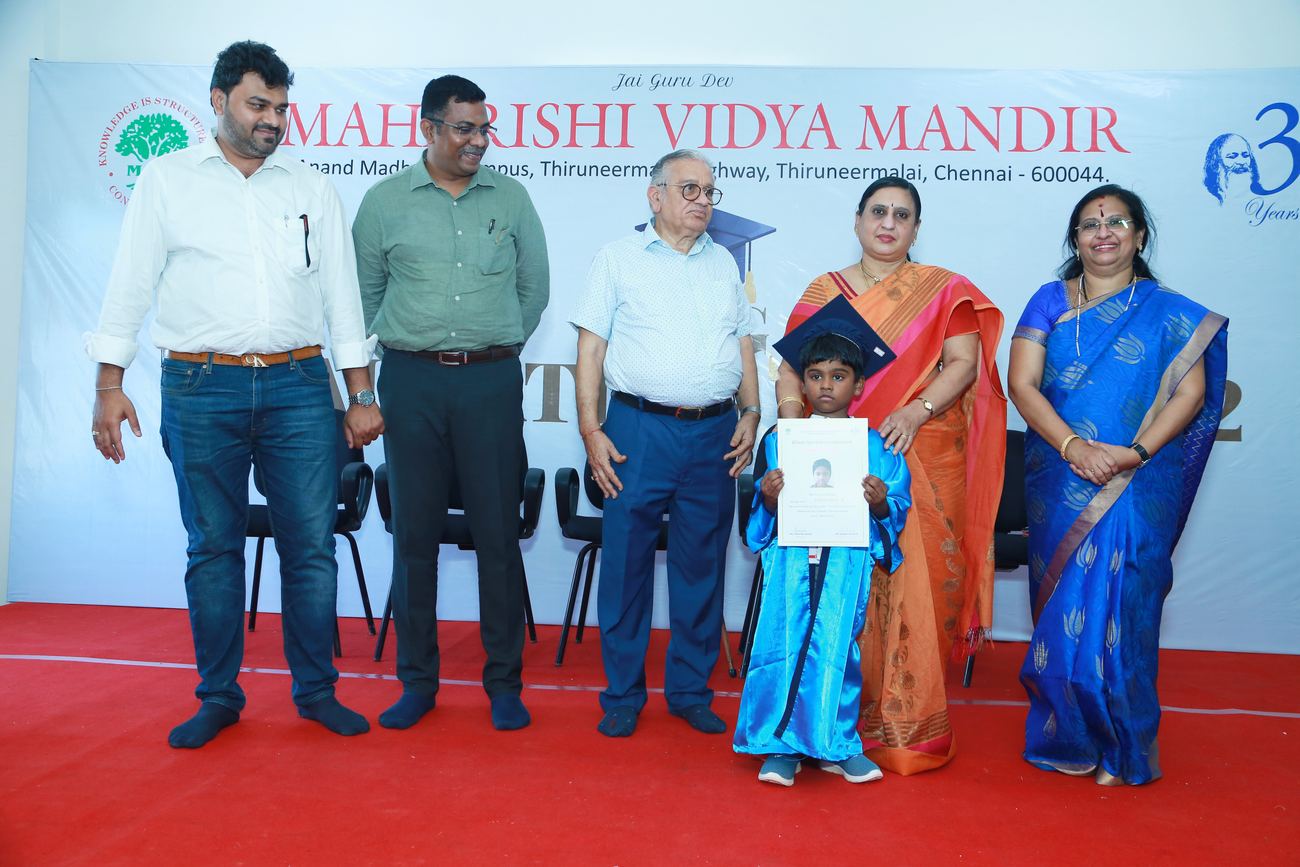 Maharishi Vidya Mandir, Thiruneermalai - Graduation Day 2022-23