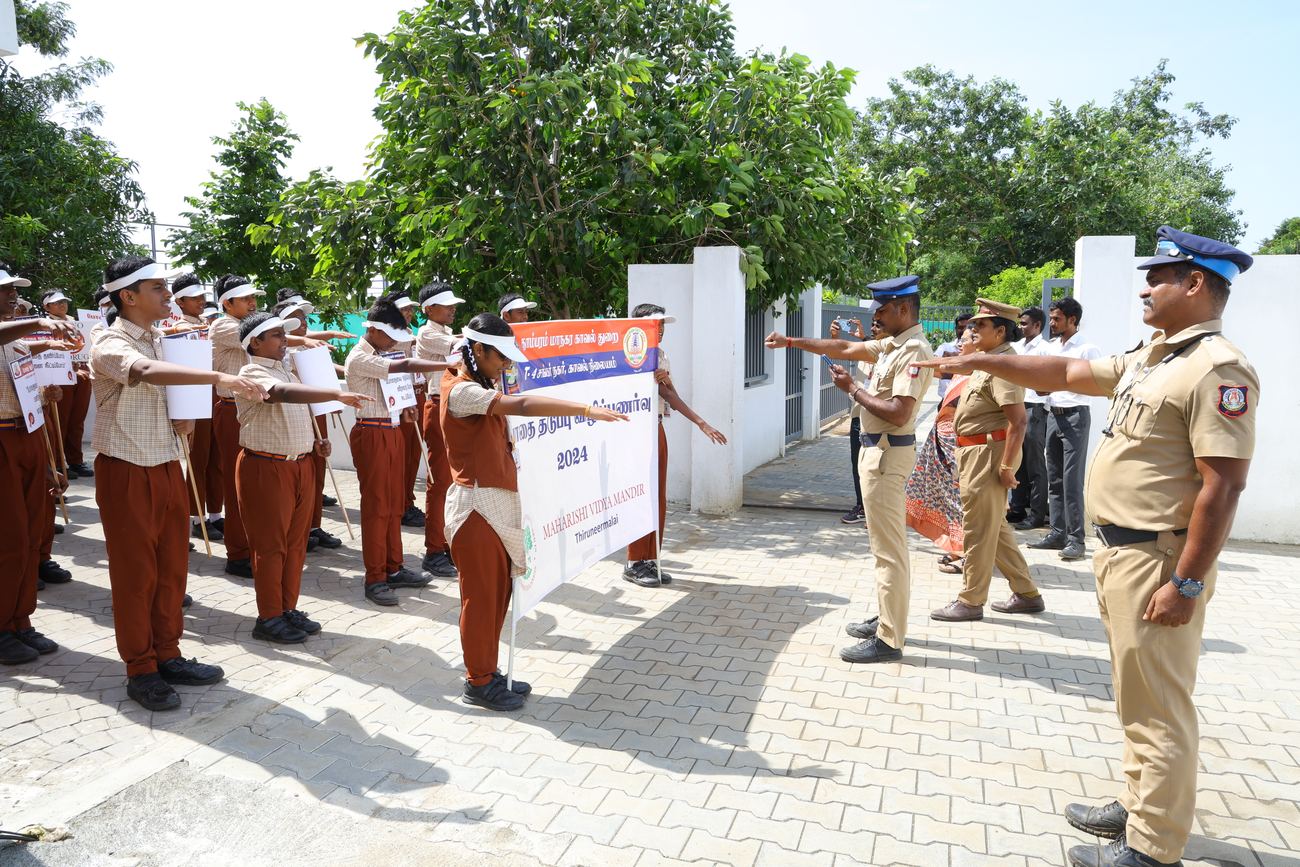 Maharishi Vidya Mandir, Thiruneermalai - Drug Awareness 2023-24