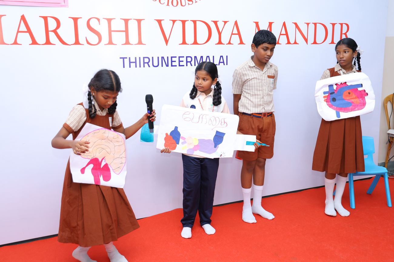 Maharishi Vidya Mandir, Thiruneermalai - Drug Awareness 2023-24