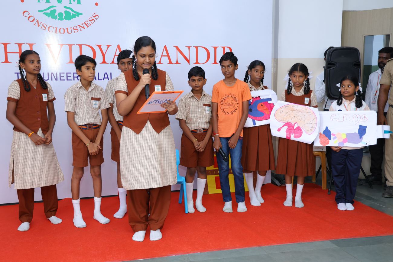 Maharishi Vidya Mandir, Thiruneermalai - Drug Awareness 2023-24
