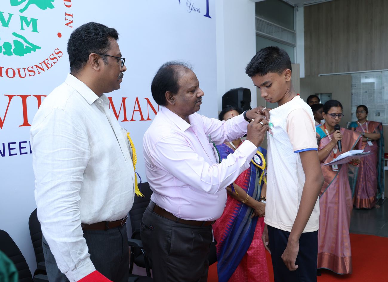 Maharishi Vidya Mandir, Thiruneermalai - Investiture Ceremony 2024-25