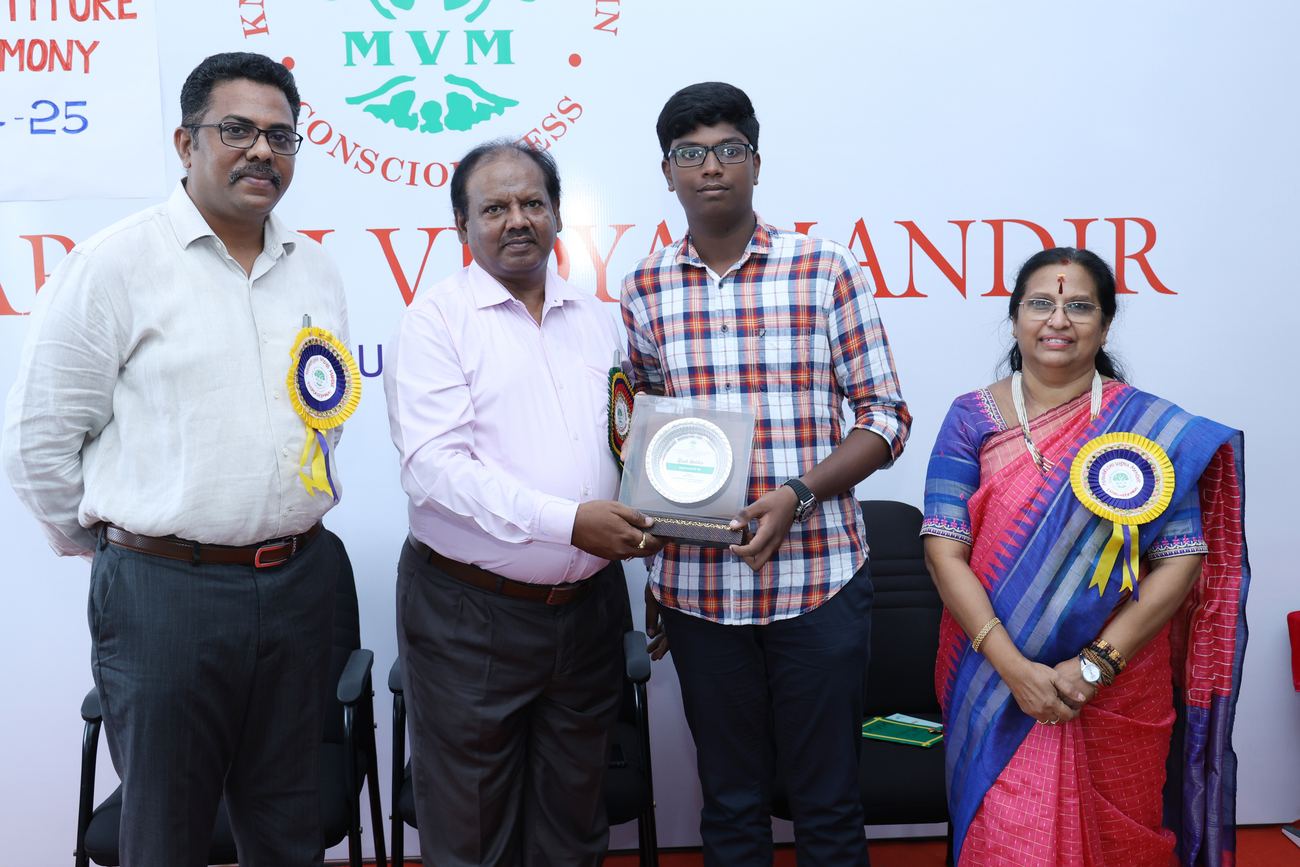Maharishi Vidya Mandir, Thiruneermalai - Investiture Ceremony 2024-25