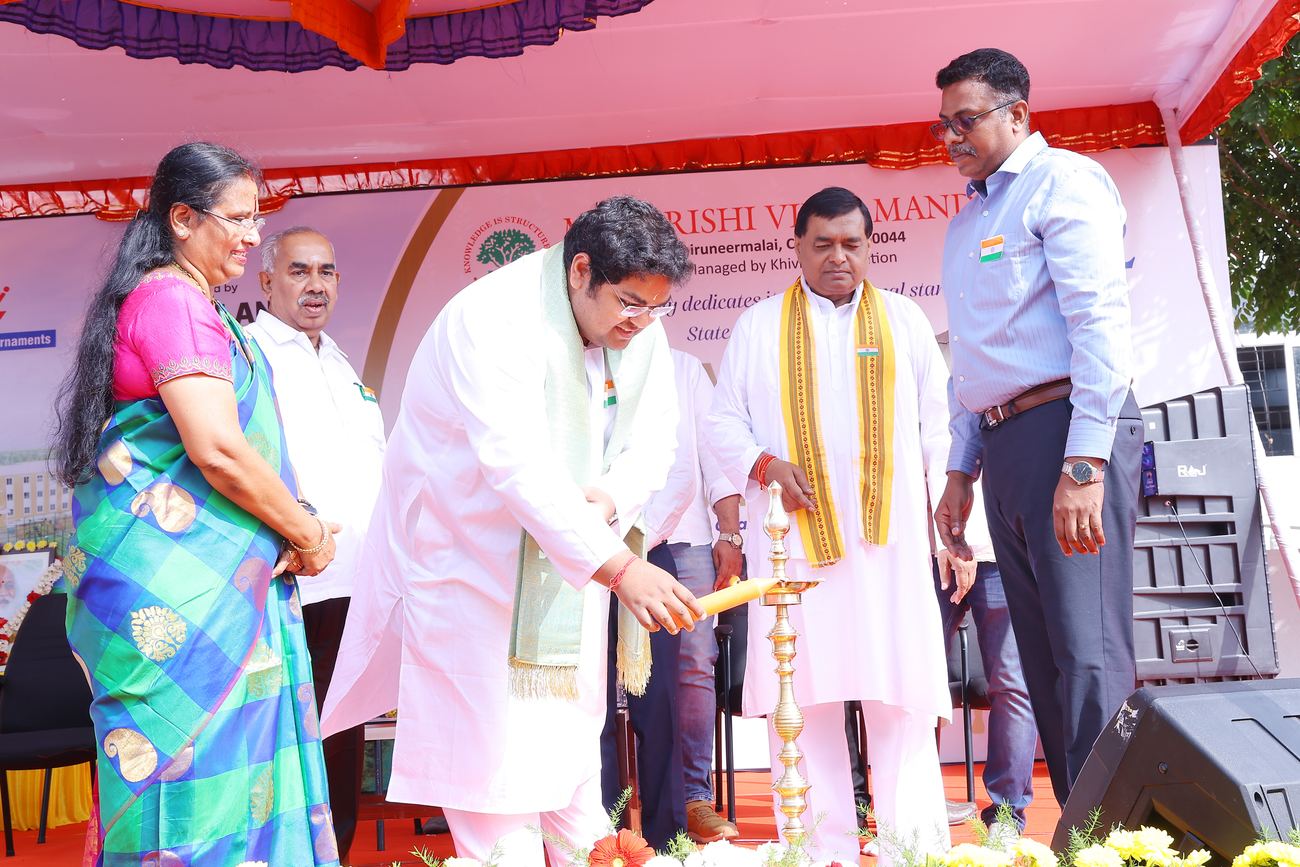 Maharishi Vidya Mandir, Thiruneermalai - Navaratan Sports Arena Inauguration 2024-25