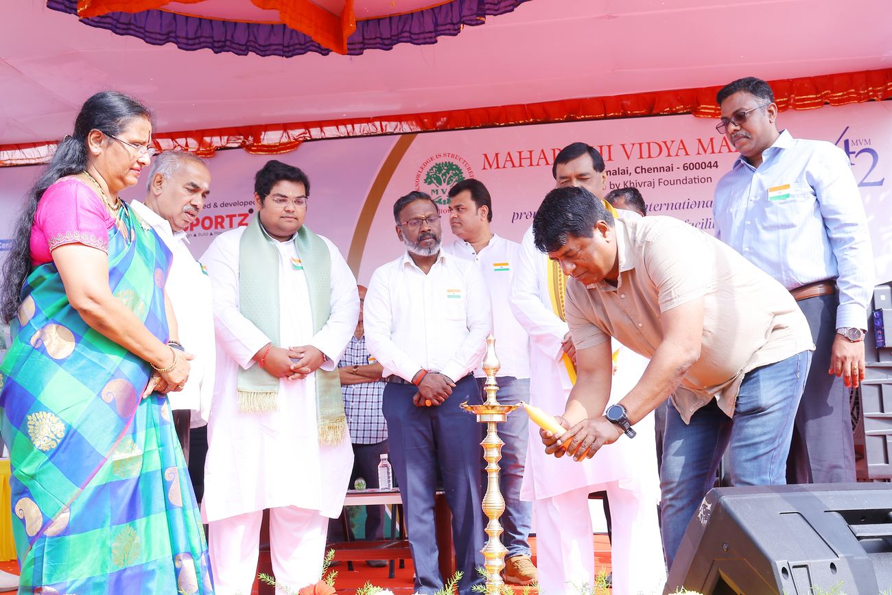 Maharishi Vidya Mandir, Thiruneermalai - Navaratan Sports Arena Inauguration 2024-25