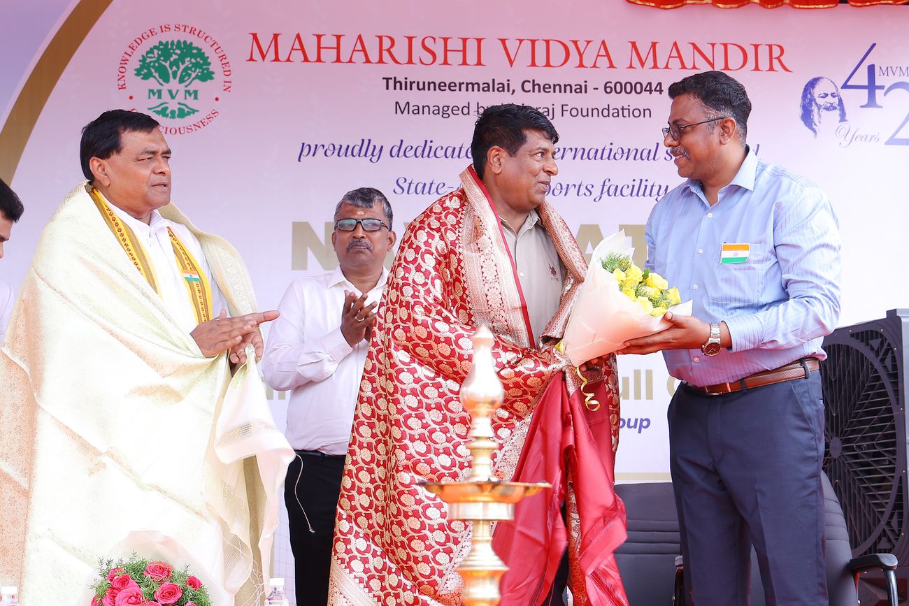 Maharishi Vidya Mandir, Thiruneermalai - Navaratan Sports Arena Inauguration 2024-25