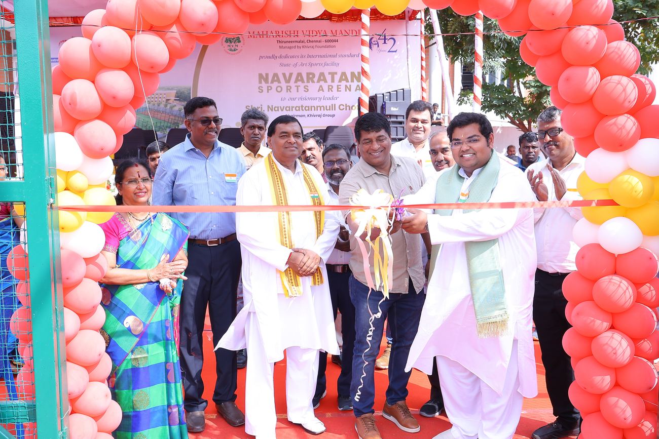 Maharishi Vidya Mandir, Thiruneermalai - Navaratan Sports Arena Inauguration 2024-25