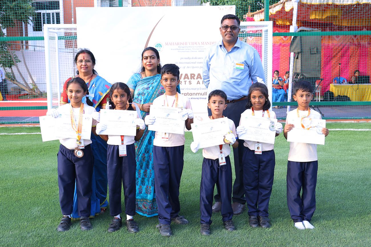 Maharishi Vidya Mandir, Thiruneermalai - Sports Meet 2024-25