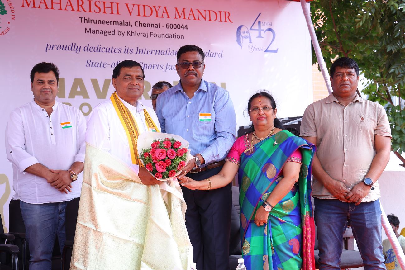 Maharishi Vidya Mandir, Thiruneermalai - Sports Meet 2024-25