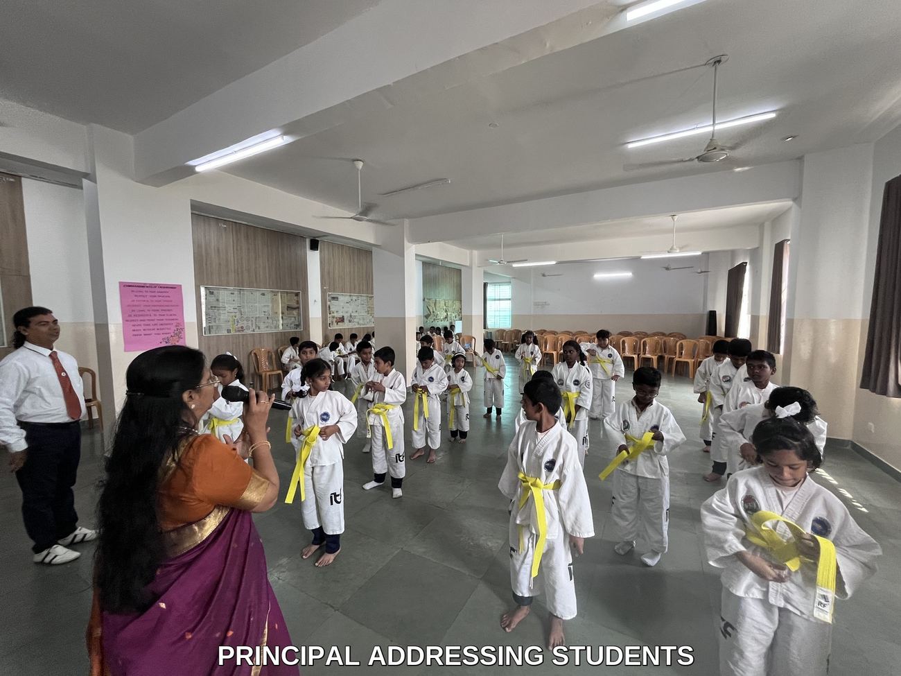Maharishi Vidya Mandir, Thiruneermalai - Taekwondo Belt Test 2024-25