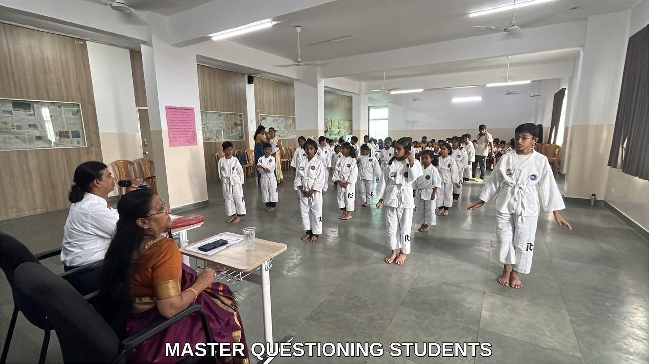 Maharishi Vidya Mandir, Thiruneermalai - Taekwondo Belt Test 2024-25