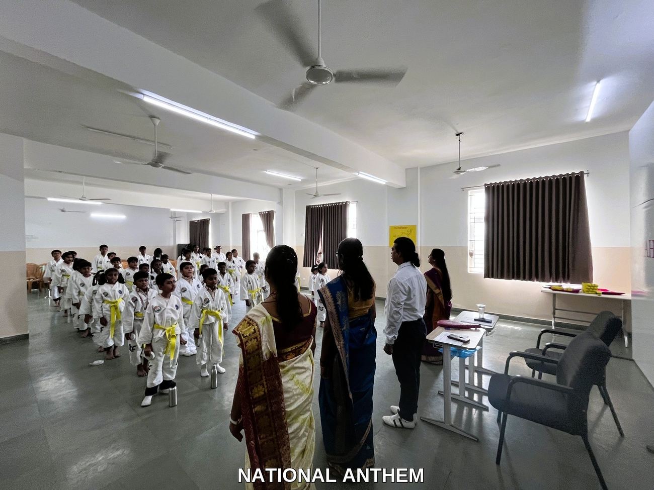 Maharishi Vidya Mandir, Thiruneermalai - Taekwondo Belt Test 2024-25