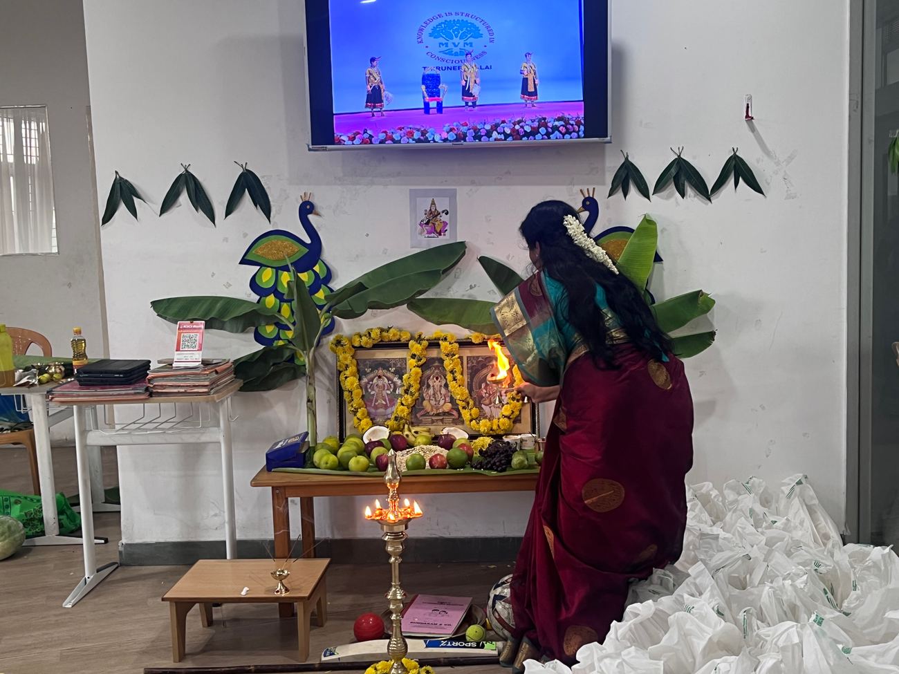 Maharishi Vidya Mandir, Thiruneermalai - Ayudha Pooja Celebration 2025-26
