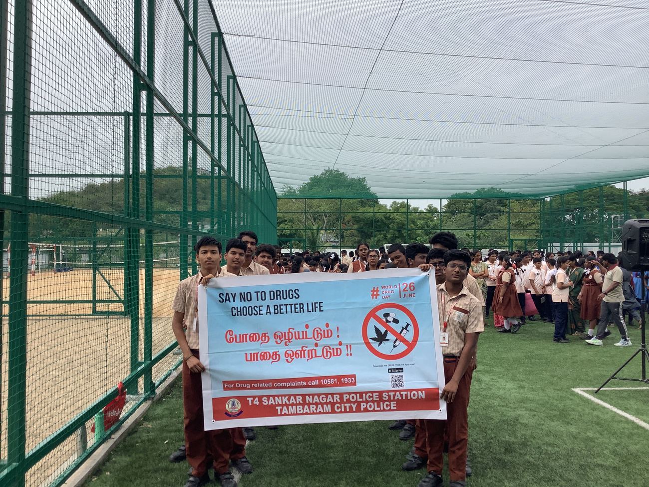 Maharishi Vidya Mandir, Thiruneermalai - Drug Awareness 2025-26