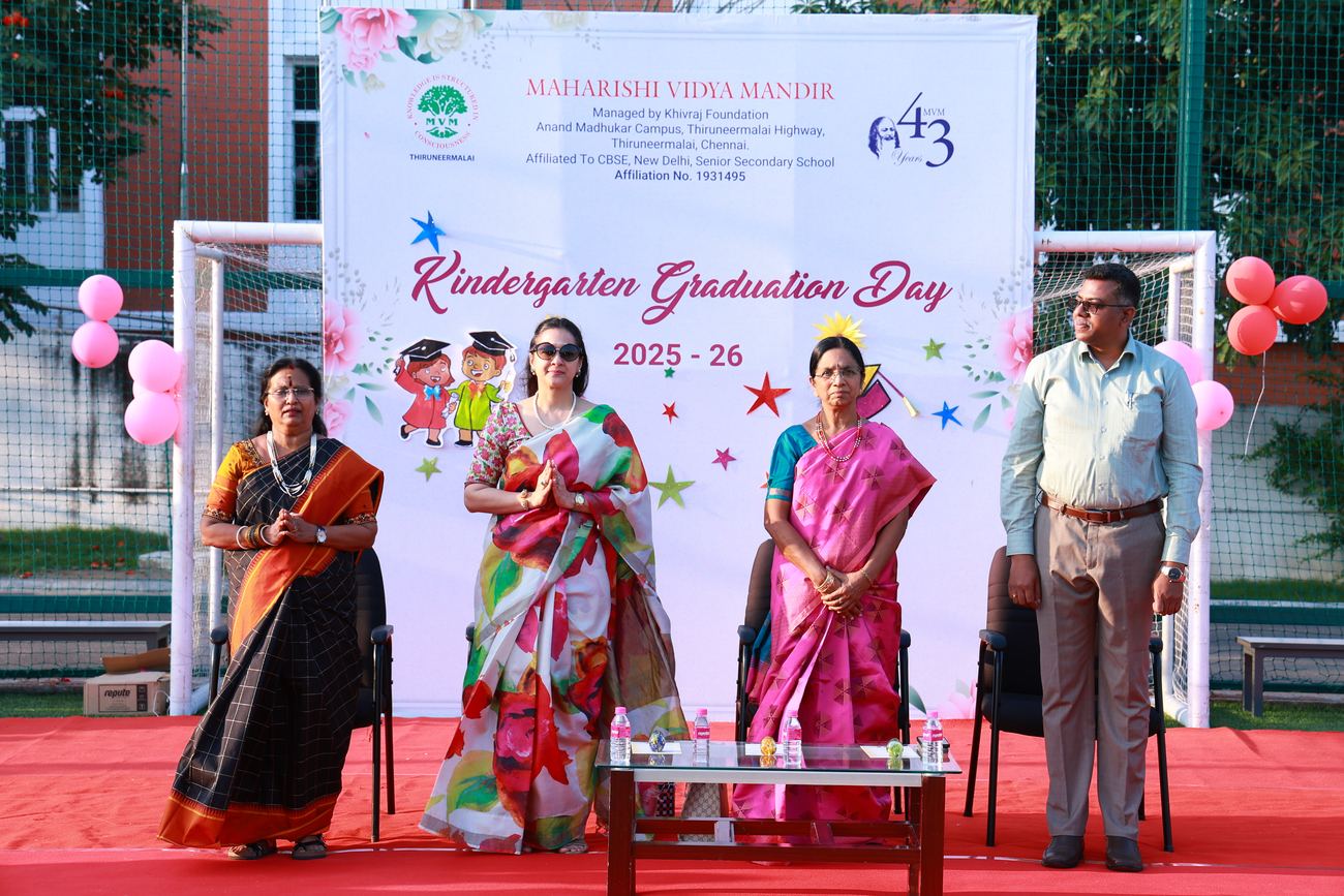 Maharishi Vidya Mandir, Thiruneermalai - Graduation Day 2025-26