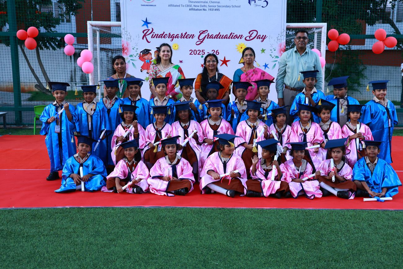 Maharishi Vidya Mandir, Thiruneermalai - Graduation Day 2025-26