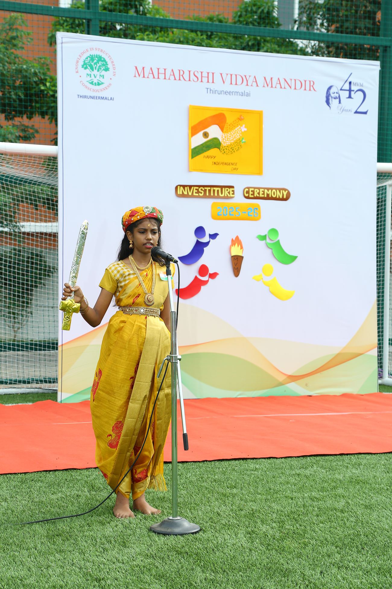 Maharishi Vidya Mandir, Thiruneermalai - Investiture Ceremony & Independence Day 2025-26