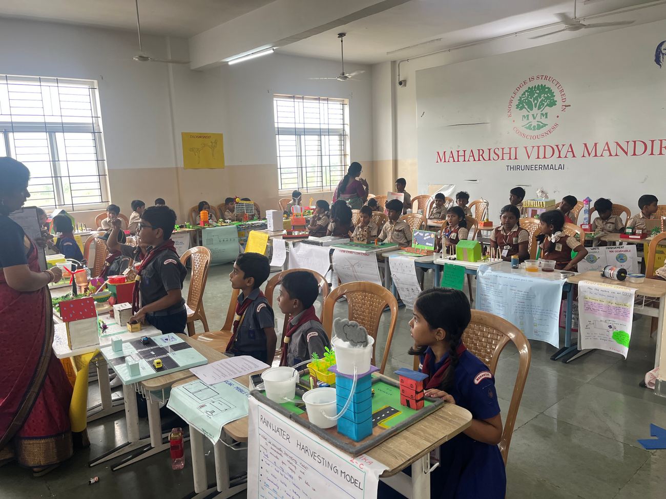 Maharishi Vidya Mandir, Thiruneermalai - Science Exhibition 2025-26