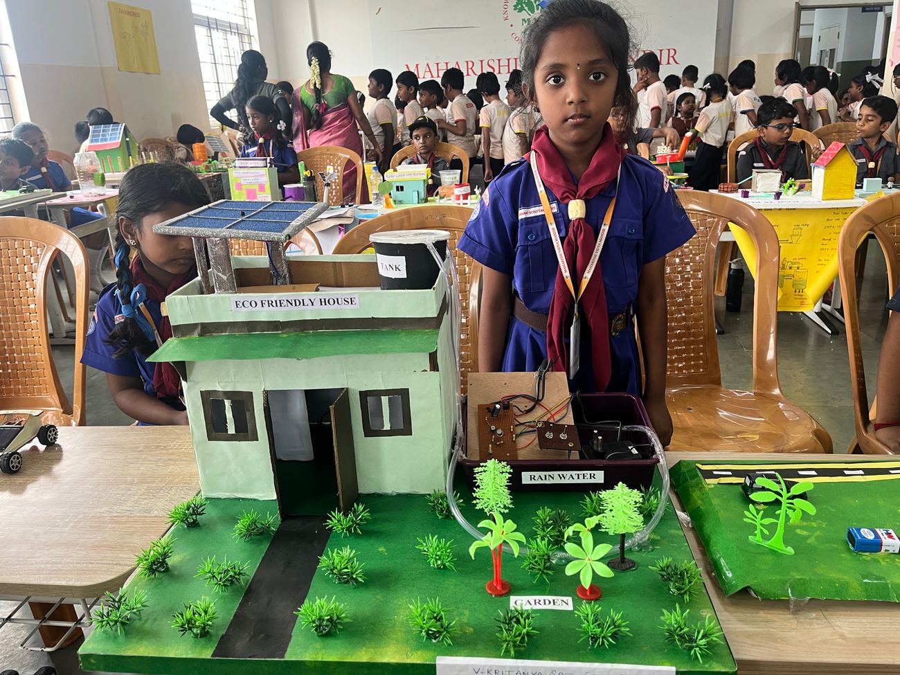 Maharishi Vidya Mandir, Thiruneermalai - Science Exhibition 2025-26