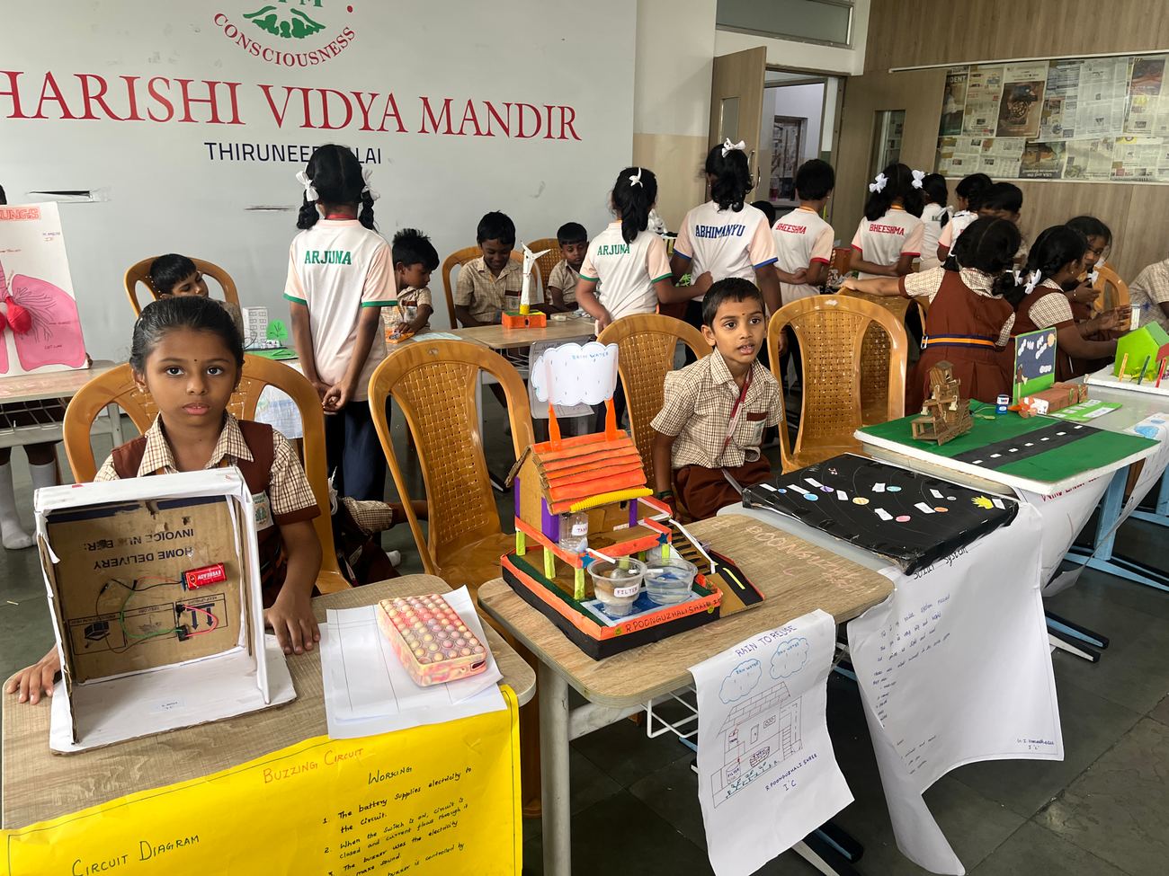 Maharishi Vidya Mandir, Thiruneermalai - Science Exhibition 2025-26