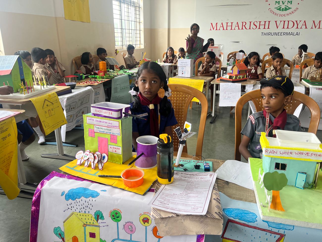 Maharishi Vidya Mandir, Thiruneermalai - Science Exhibition 2025-26