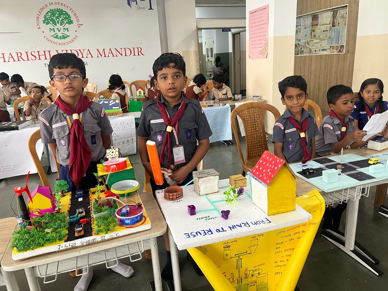 Maharishi Vidya Mandir, Thiruneermalai - Science Exhibition 2025-26
