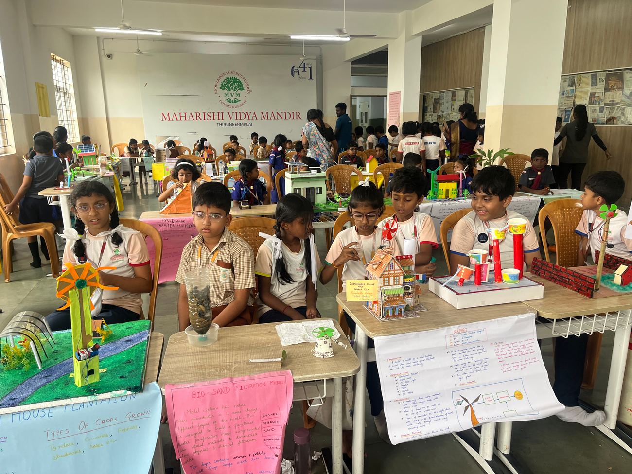 Maharishi Vidya Mandir, Thiruneermalai - Science Exhibition 2025-26