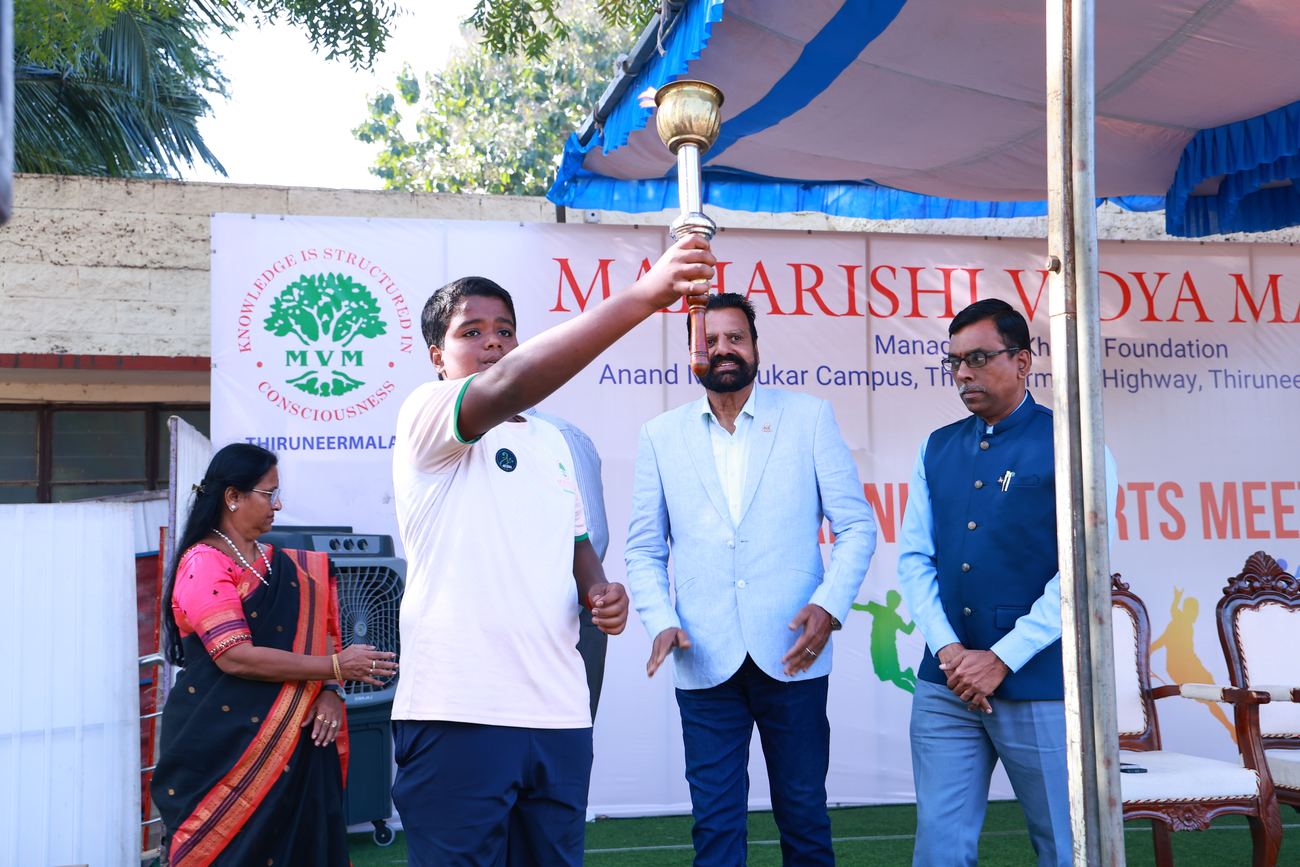 Maharishi Vidya Mandir, Thiruneermalai - Sports Day 2025-26